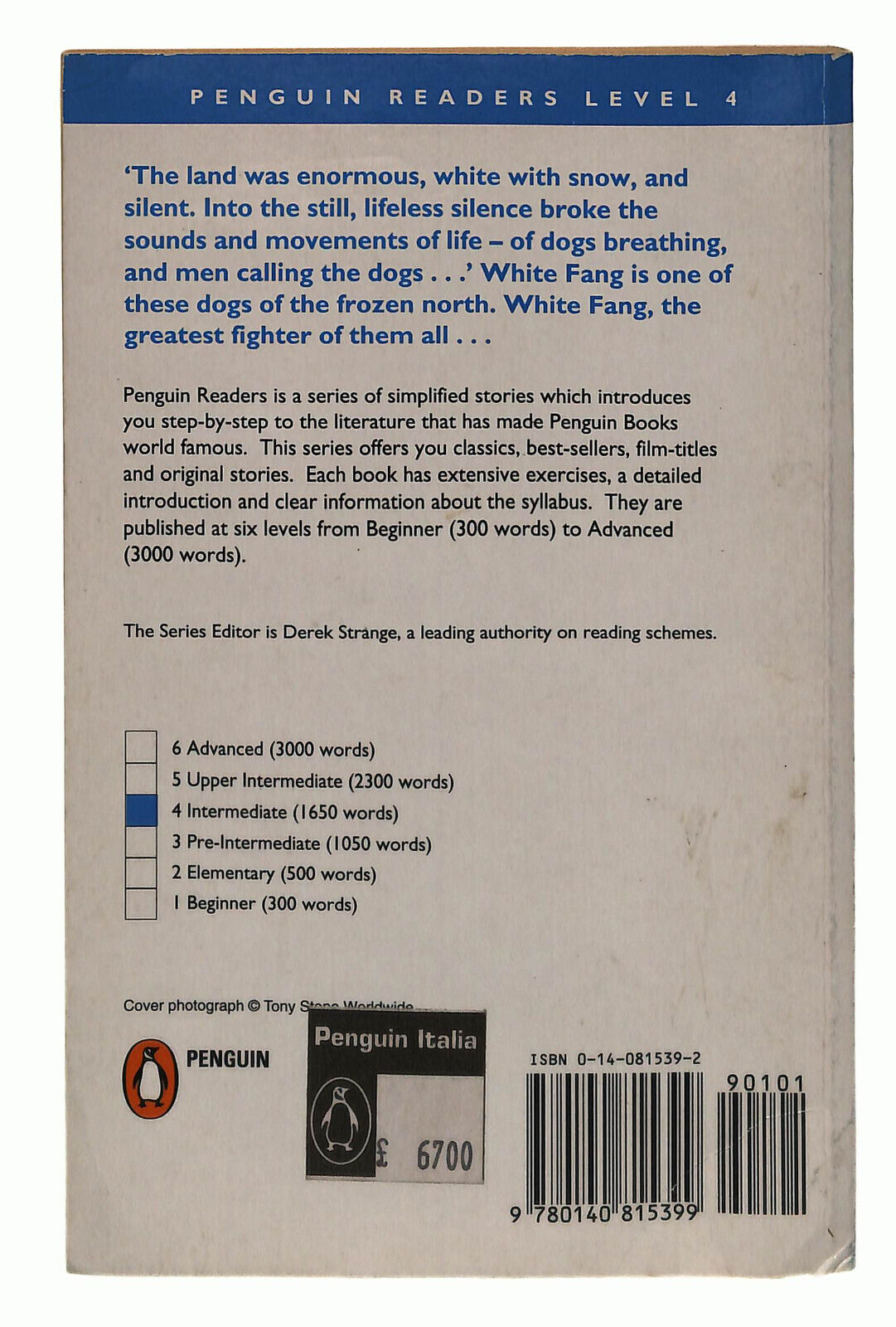 EBOND White Fang Jack London Penguin Libro LI037905