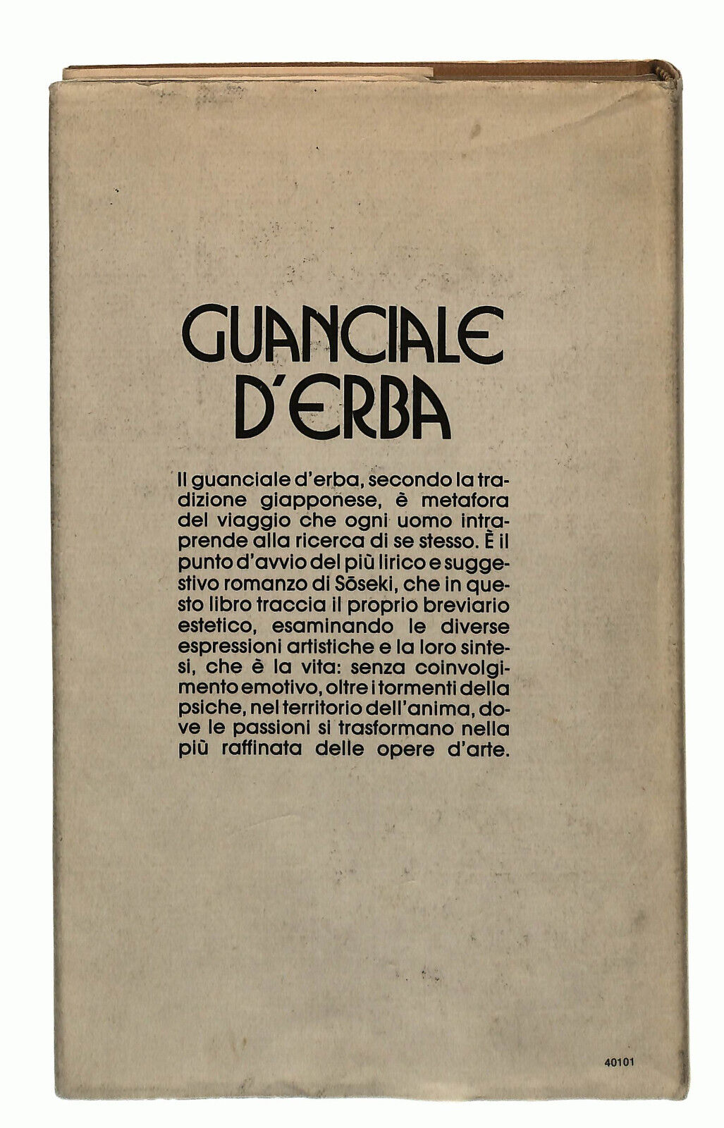 EBOND Guanciale D'erba Soseki Prima Edizione 1983 Libro LI037909