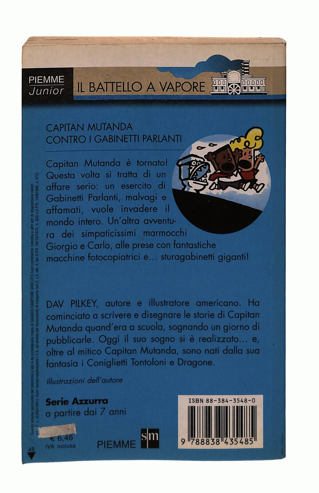 EBOND Capitan Mutanda Contro i Gabinetti Parlanti Pilkey Libro LI037960