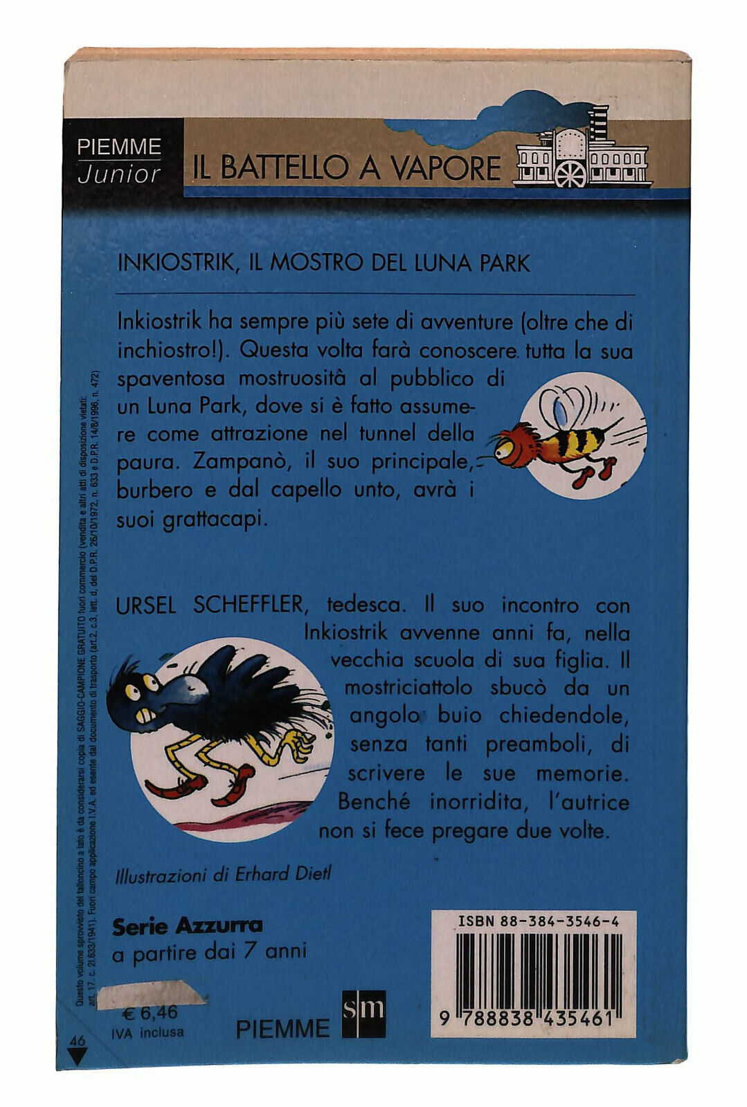 EBOND Inkiostrik Il Mostro Del Luna Park Libro LI037965