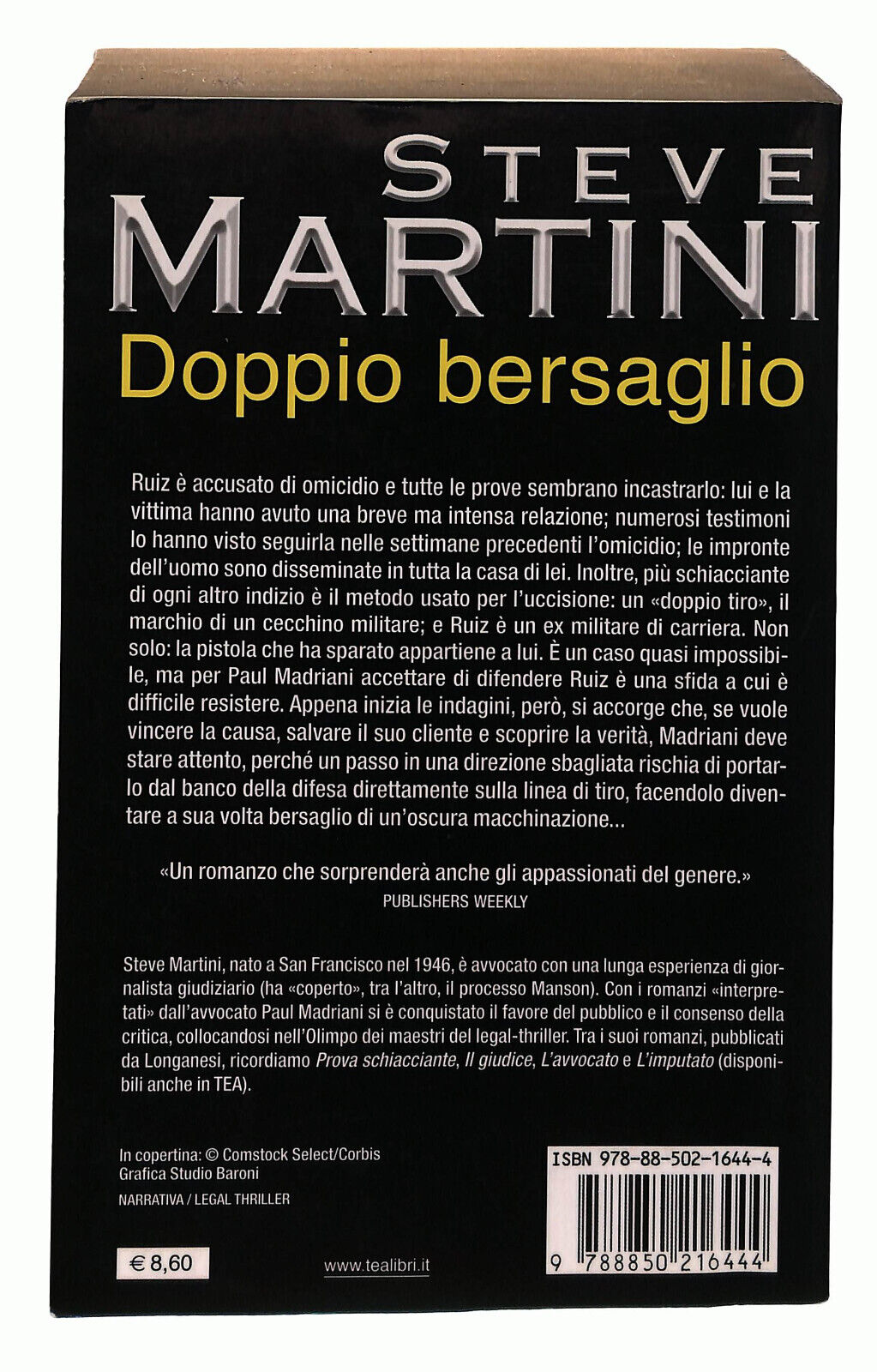 EBOND Doppio Bersaglio Steve Martini Libro LI037979