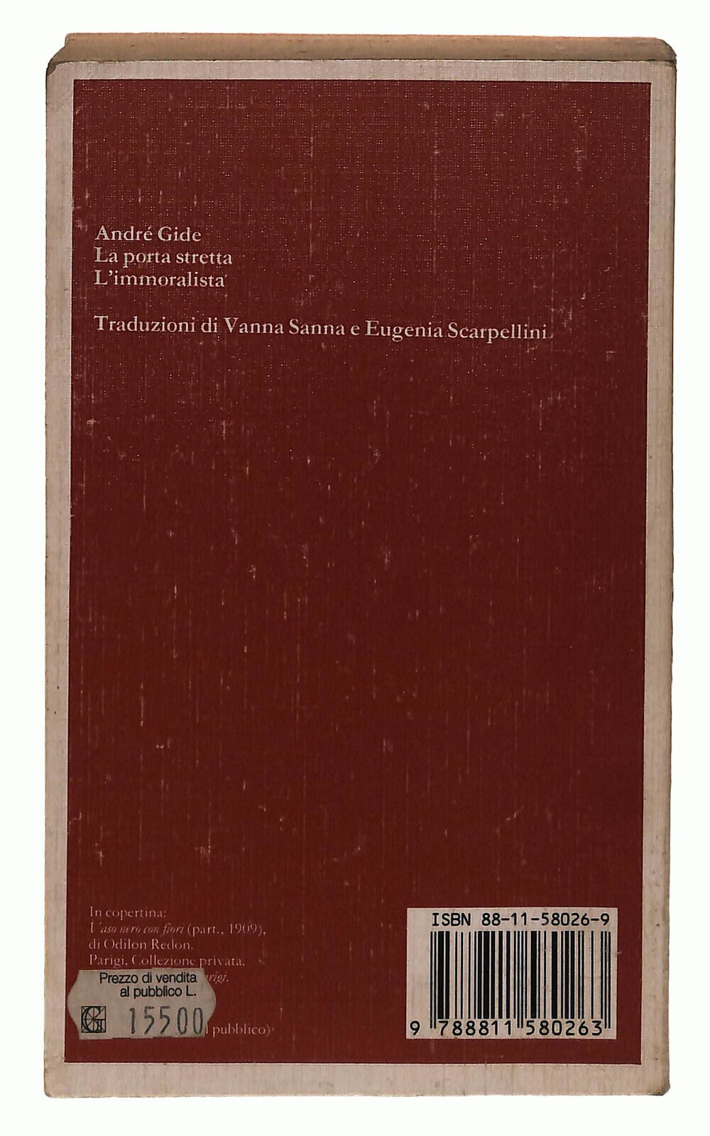 EBOND Gide La Porta Stretta L'immoralista Libro LI037983