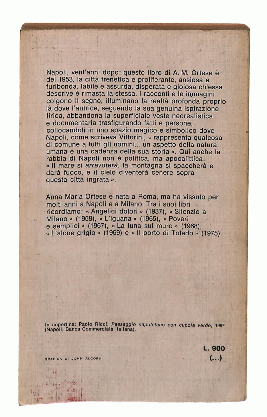 EBOND Il Mare Non Bagna Napoli Ortese Rizzoli Libro LI038003