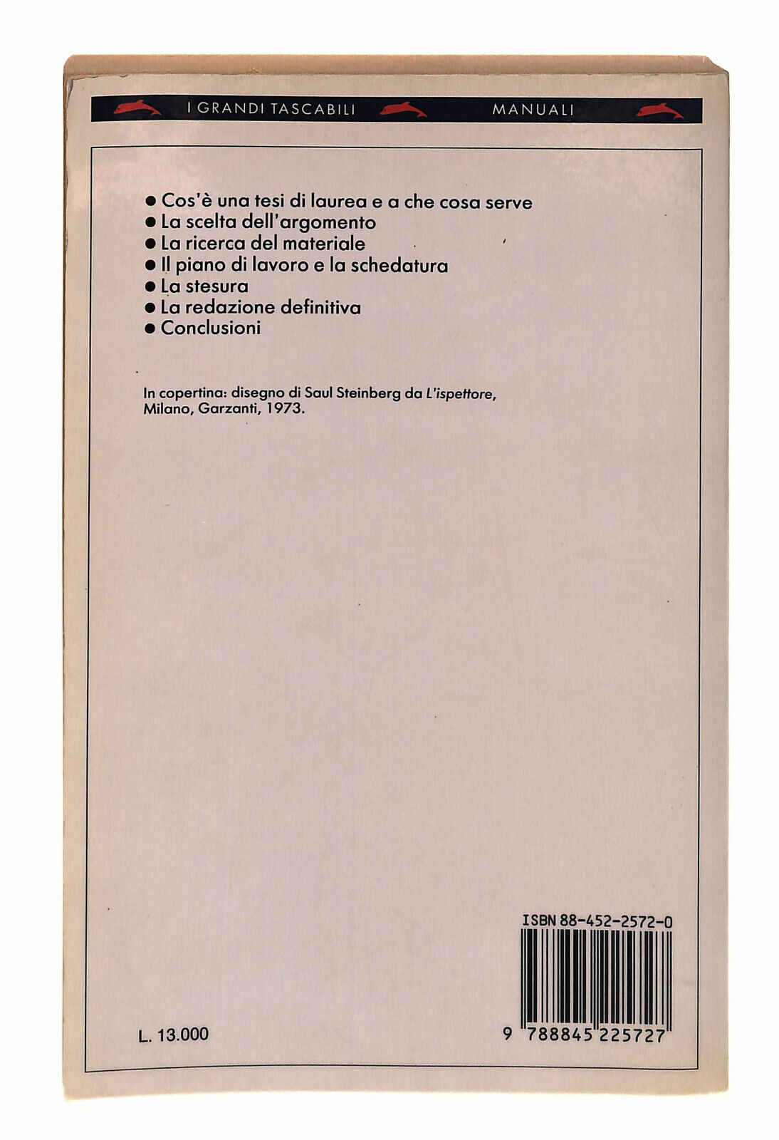 EBOND Umberto Eco Come Si Fa Una Tesi Di Laurea Libro LI038004