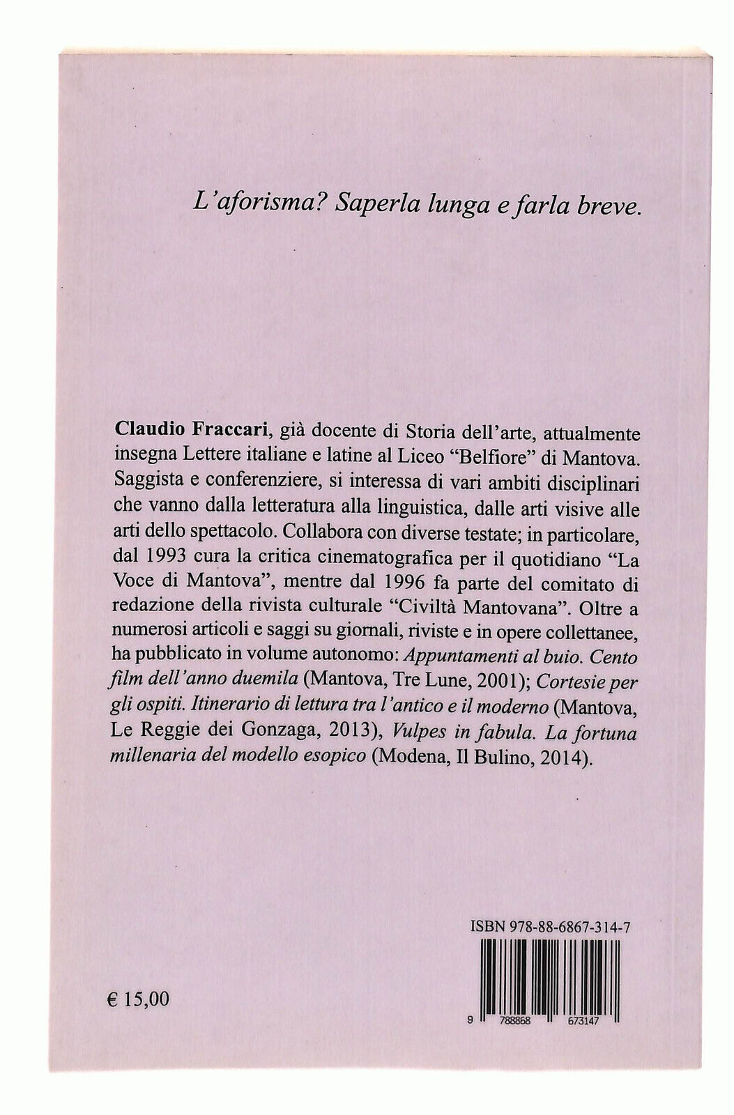 EBOND Nittalopia Scritture Profane Di Claudio Fraccari 2018 Libro LI038054