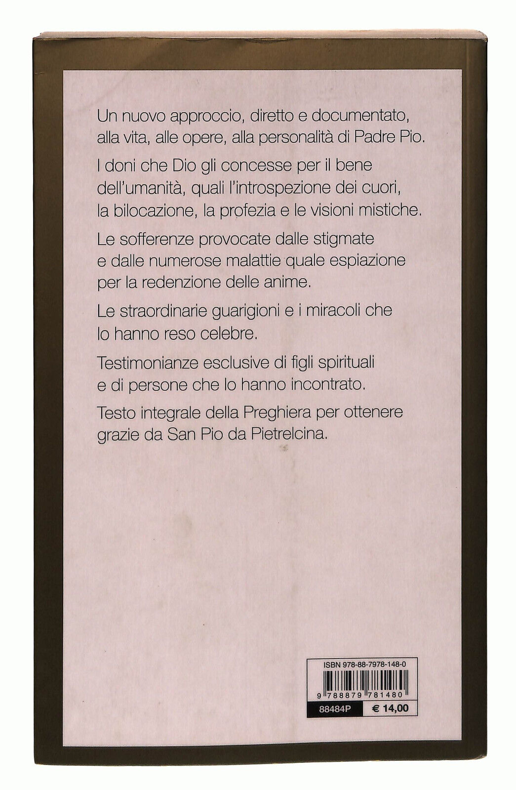 EBOND San Pio Da Pitrelcina Amico Libro LI038081