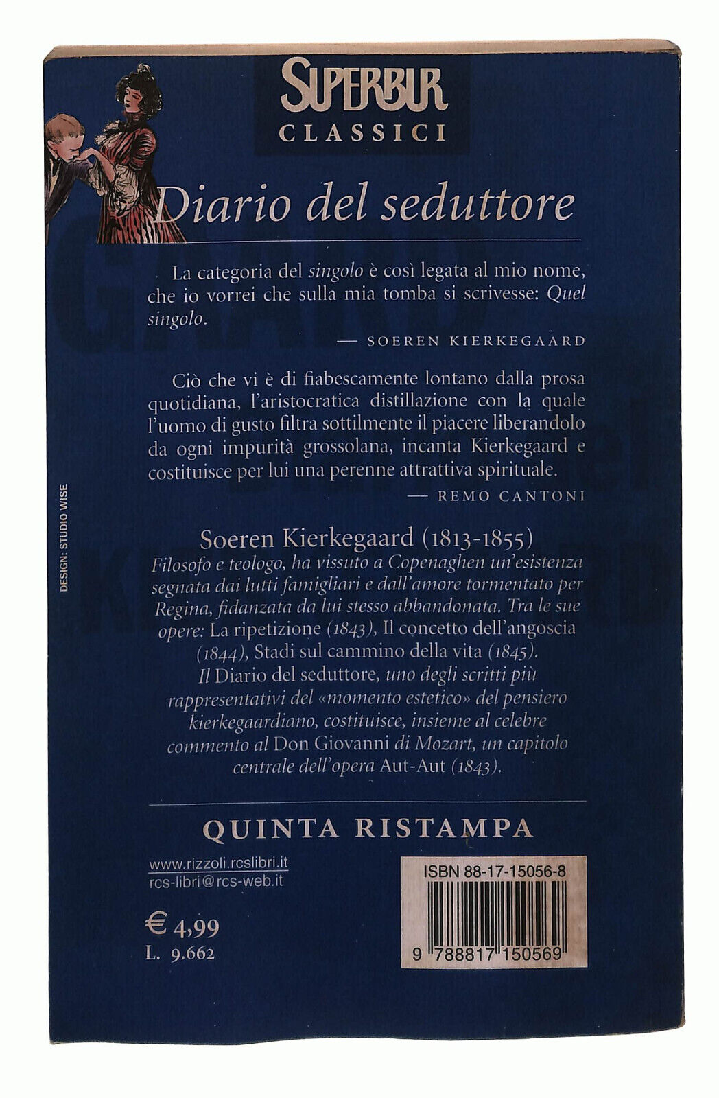 EBOND Diario Del Seduttore Kierkegaard Libro LI038308