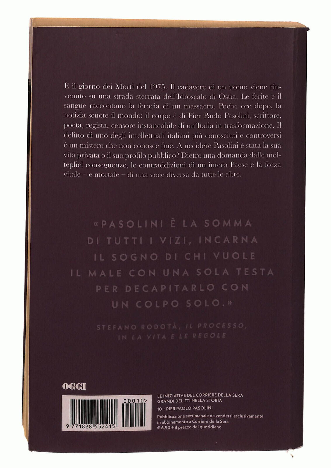 EBOND Grandi Delitti Della Storia Pasolini Landi Libro LI038359