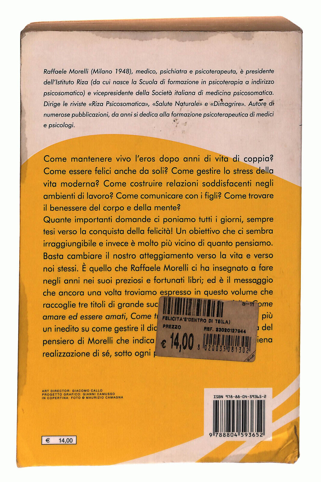 EBOND La Felicita e Dentro Di Te Morelli Libro LI038377