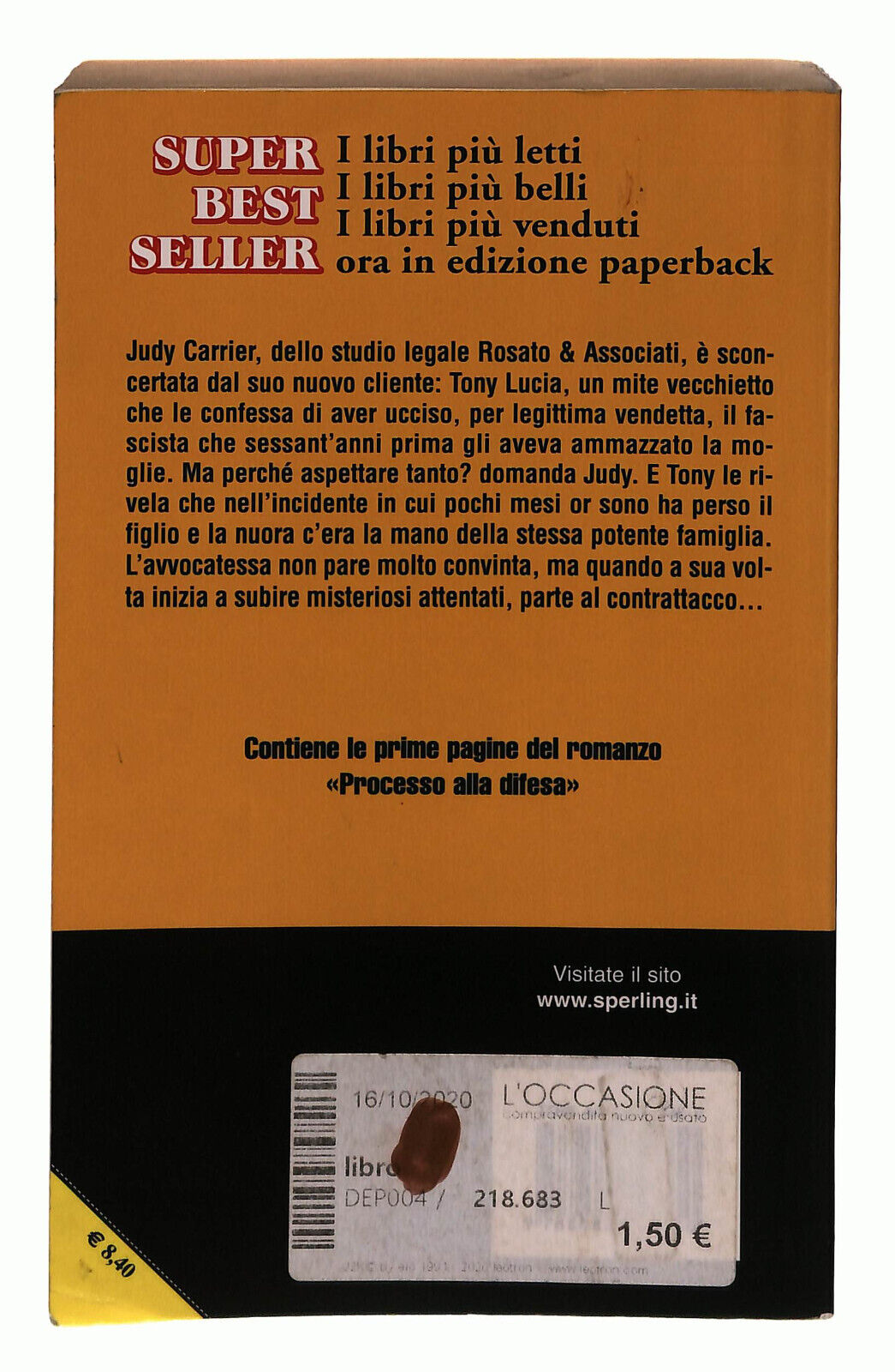 EBOND Legittima Vendetta Scottolone Libro LI038436
