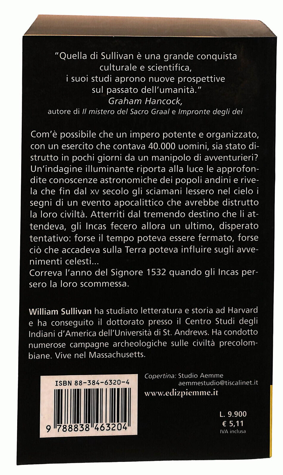 EBOND Il Mistero Degli Incas Sullivan Libro LI038482