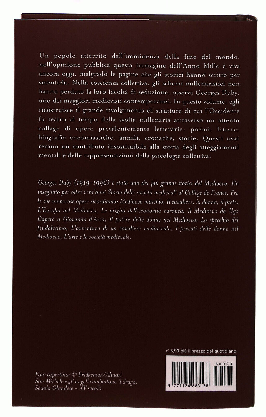 EBOND L'anno Mille Duby Il Giornale Volume 20 Libro LI038636