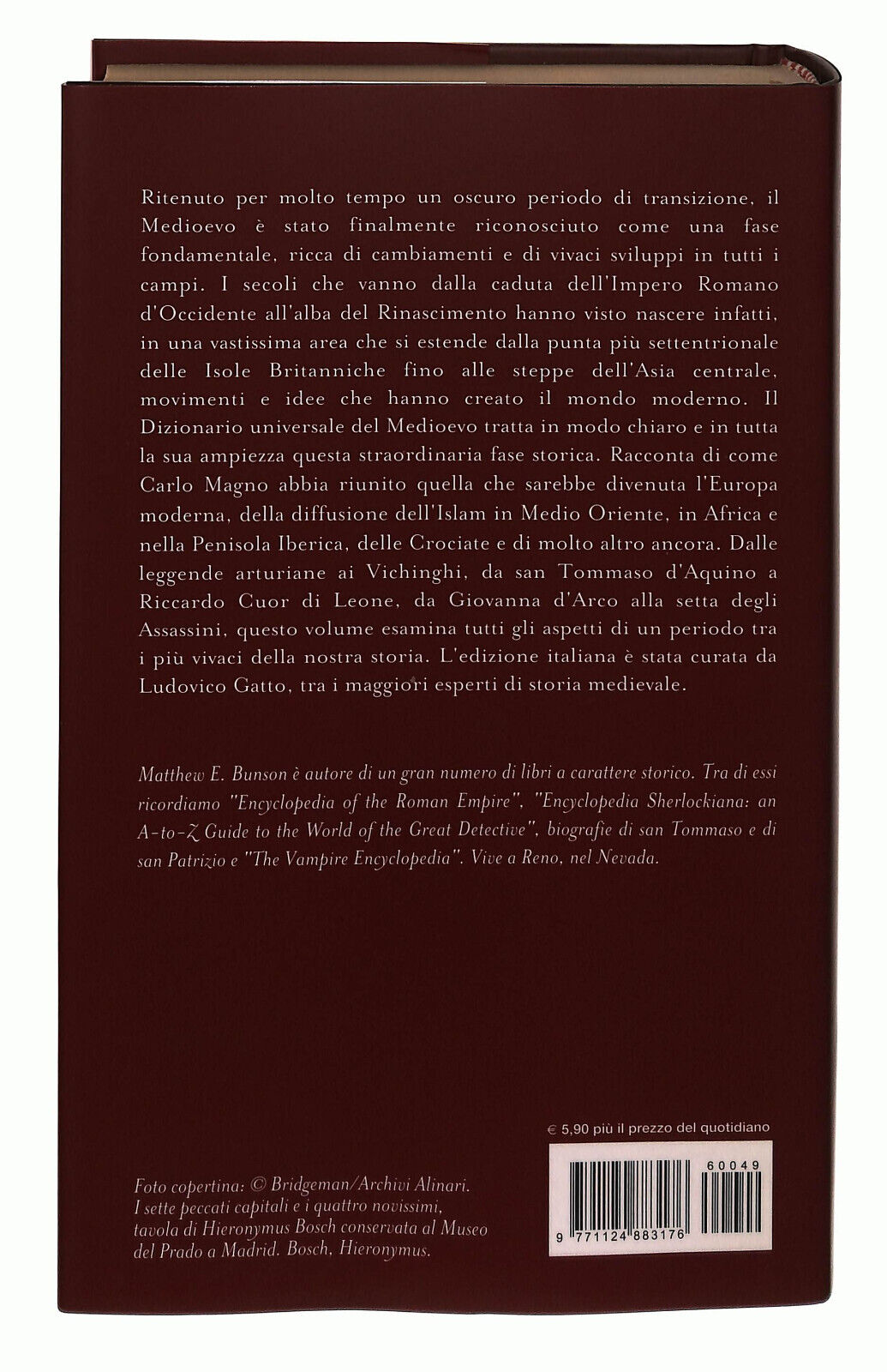 EBOND Dizionario Del Medioevo 1 Bunson Il Giornale Volume 49 Libro LI038651