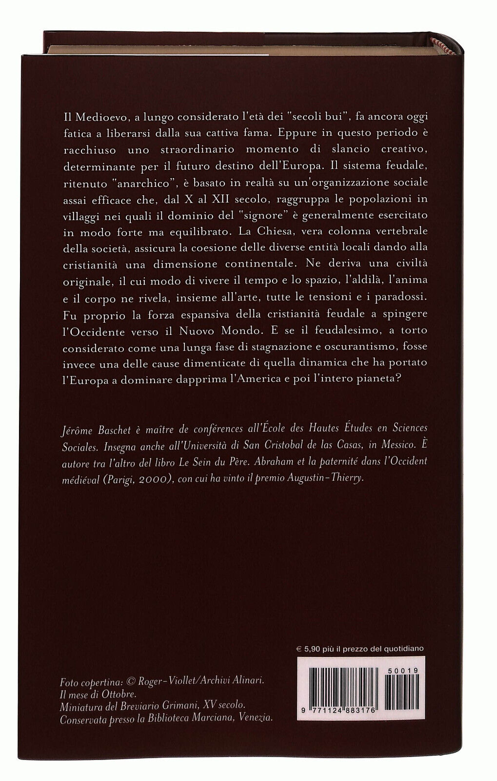 EBOND La Civilta Feudale Baschet Il Giornale Volume 19 Libro LI038654