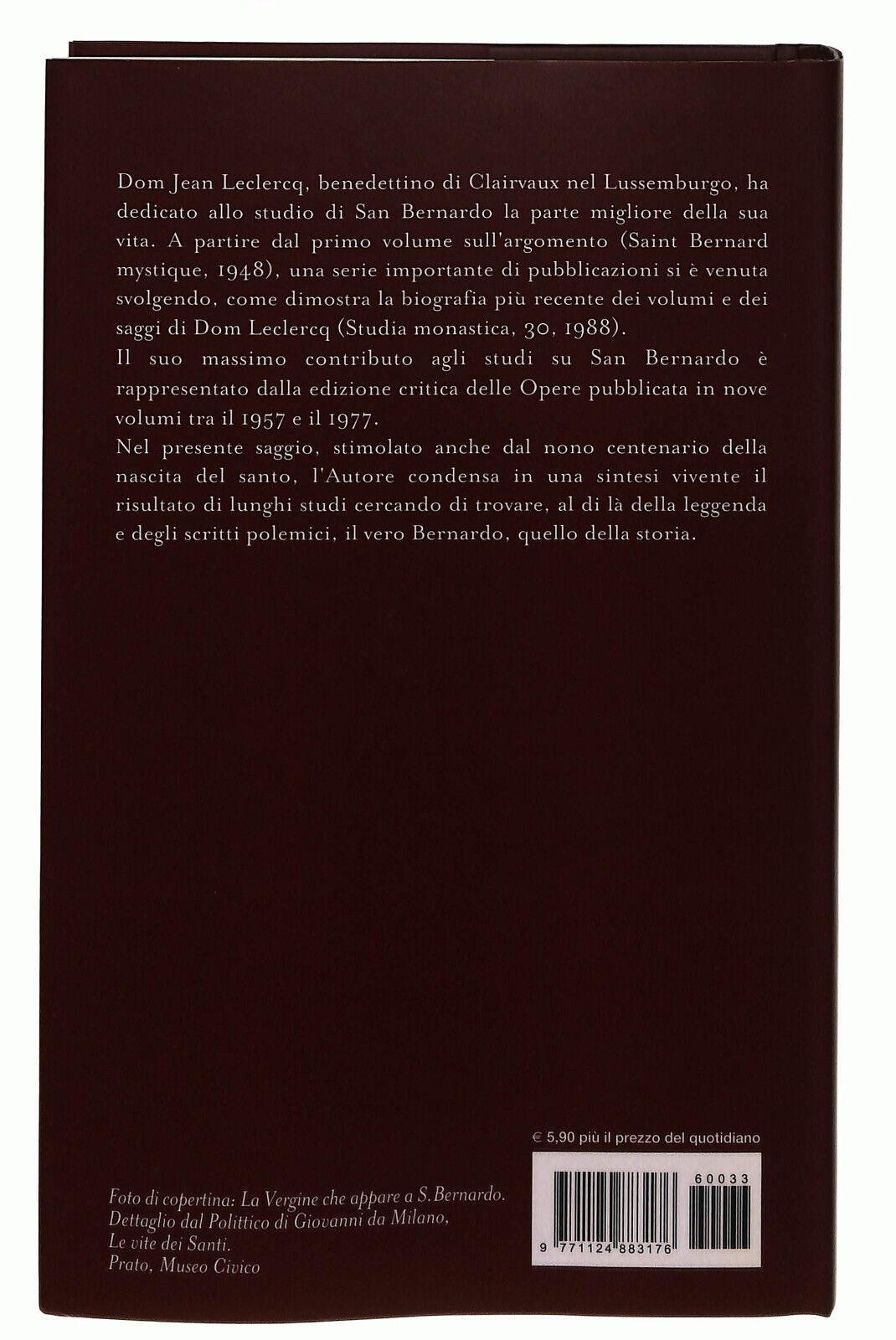 EBOND Bernardo Di Chiaravalle Leclercq Il Giornale Volume 33 Libro LI038661