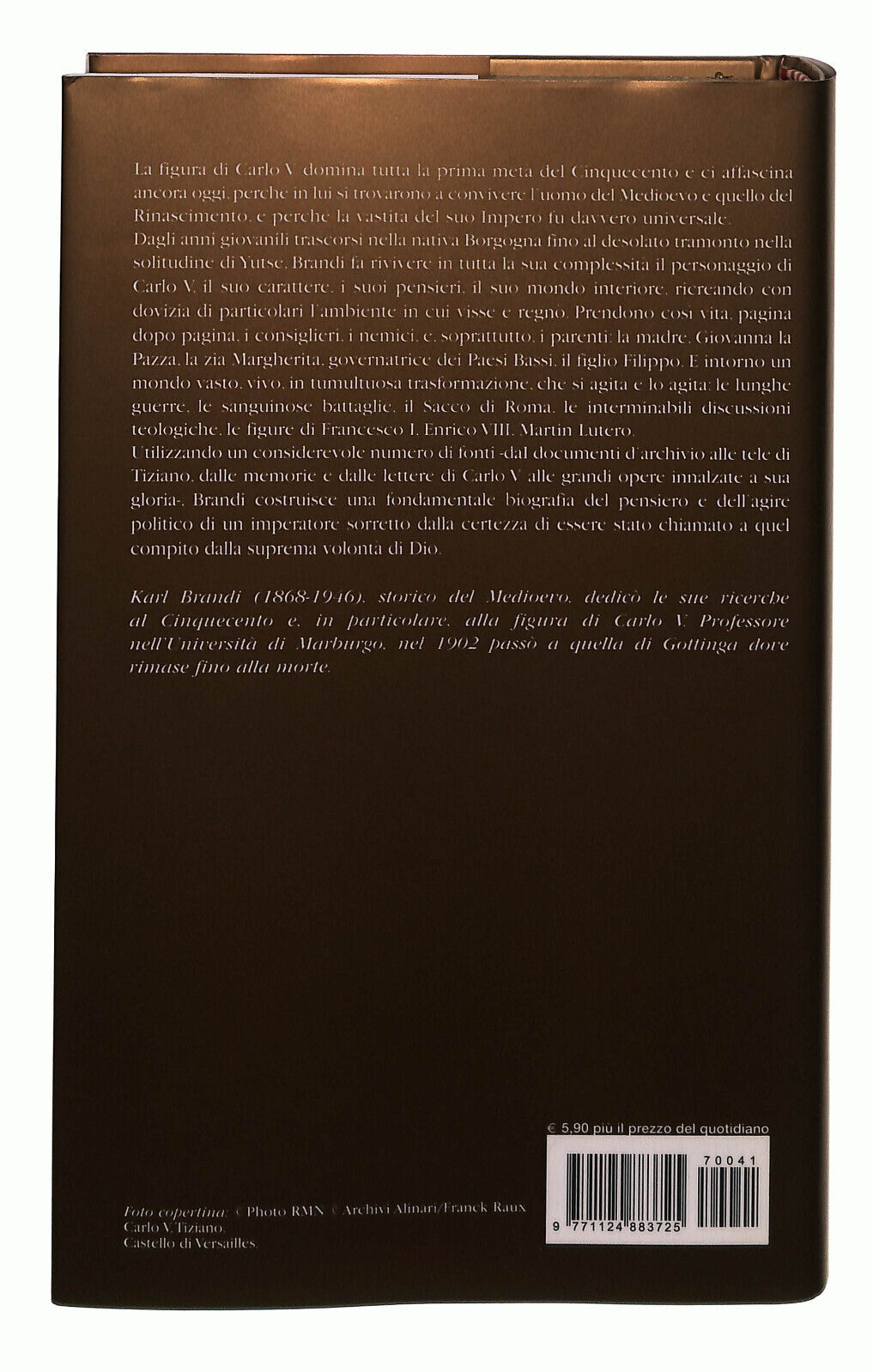 EBOND Carlo V Volume 1 Brandi Il Giornale Volume 41 Libro LI038703