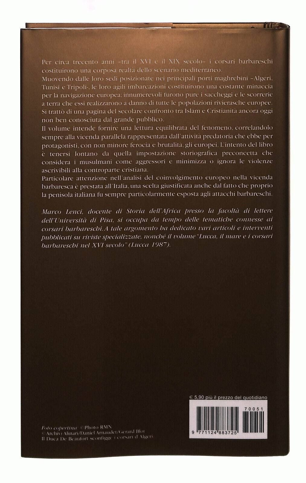 EBOND Corsari Lenci Il Giornale Volume 51 Libro LI038709