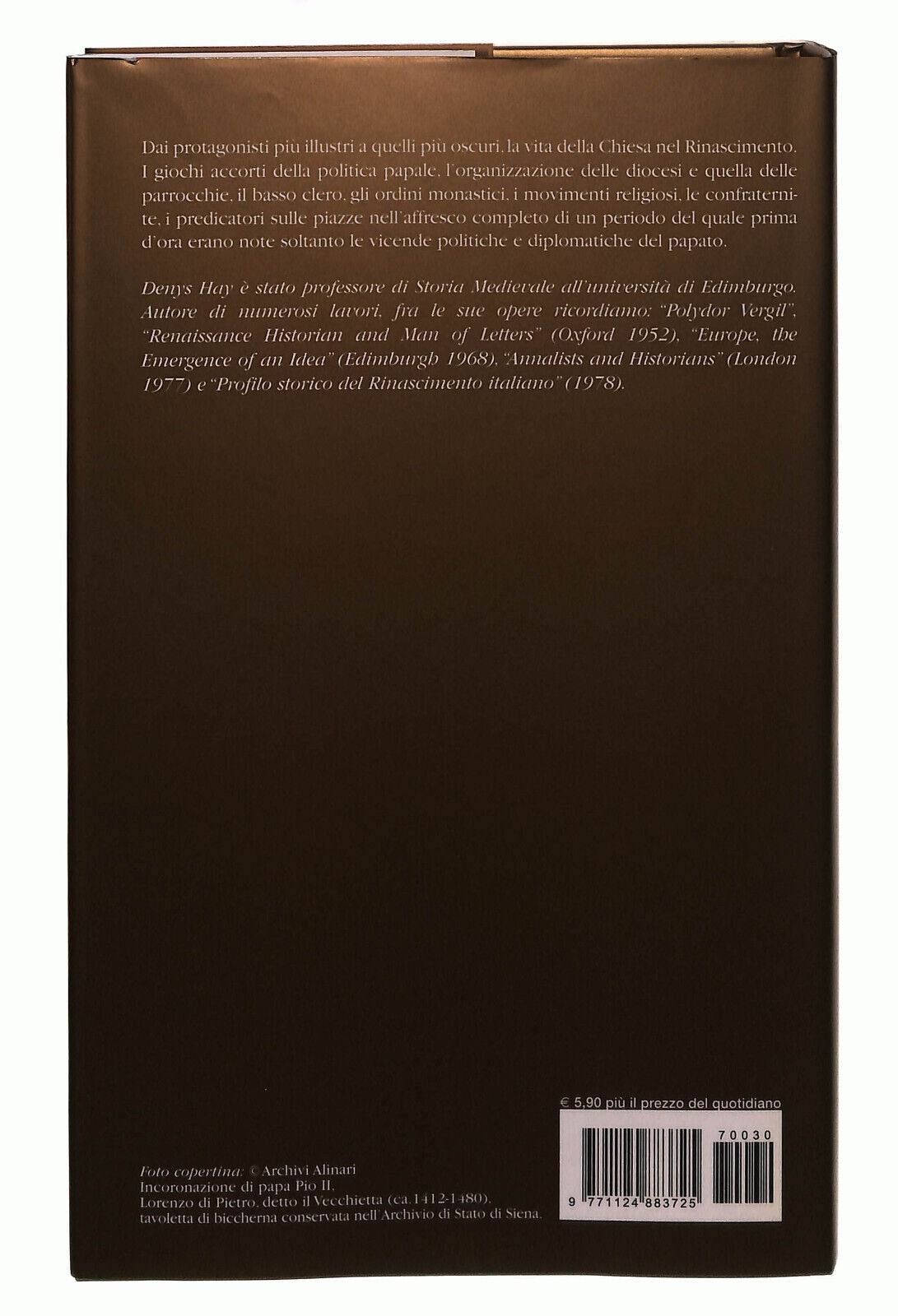 EBOND La Chiesa Italia Rinascimentale Hay Il Giornale Volume 30 Libro LI038734