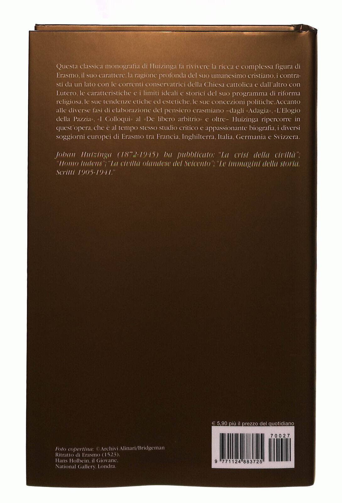 EBOND Erasmo Huizinga Il Giornale Volume 27 Libro LI038737