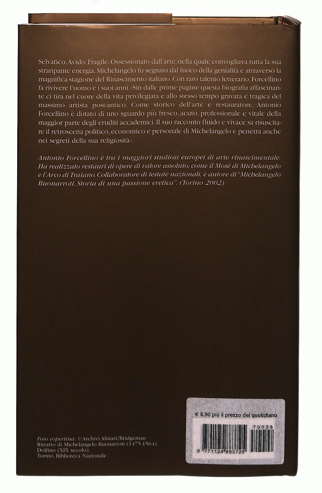 EBOND Michelangelo Forcellino Il Giornale Volume 28 Libro LI038738