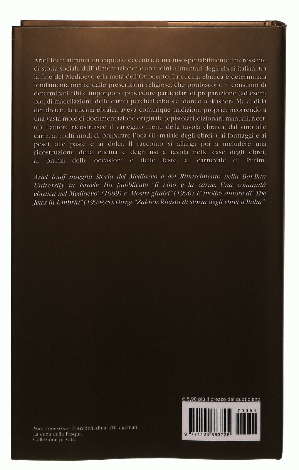 EBOND Mangiare Alla Guida Toaff Il Giornale Volume 54 Libro LI038807