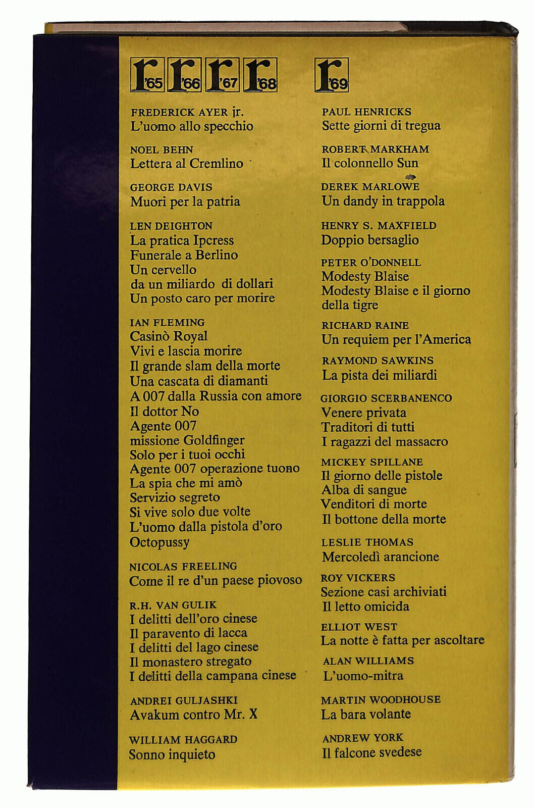 EBOND Mercoledi Arancione Thomas Garzanti 1969 Libro LI038860