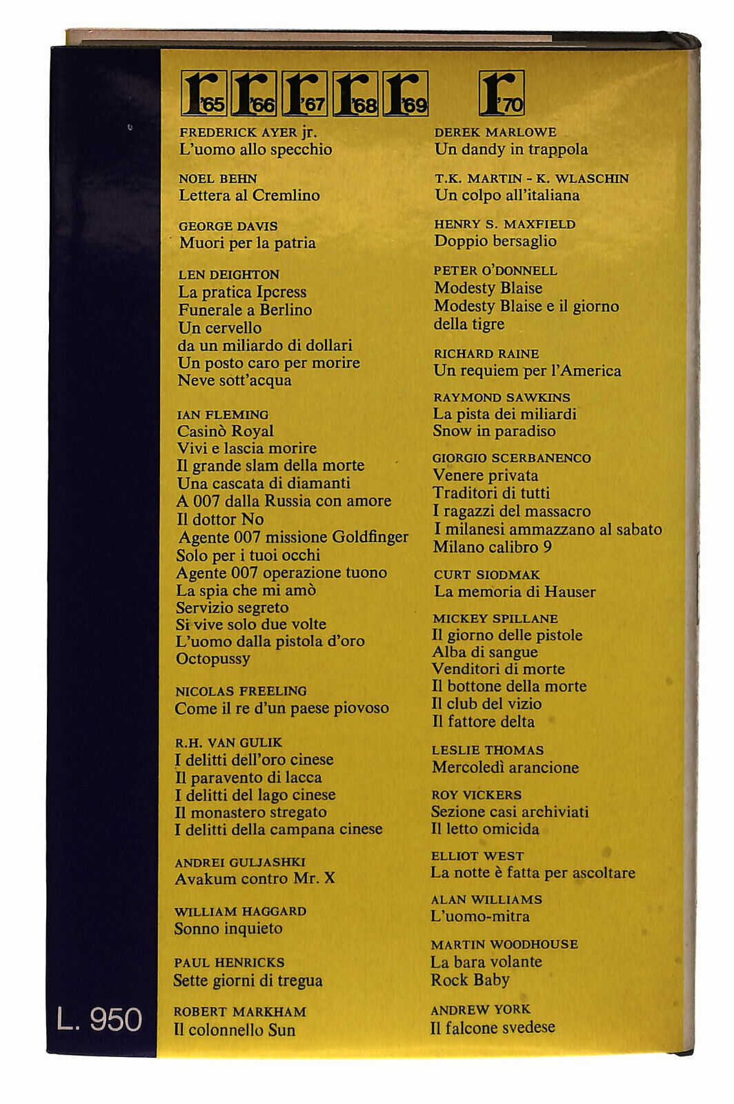 EBOND Il Fattore Delta Spillane Garzanti 1970 Libro LI038881