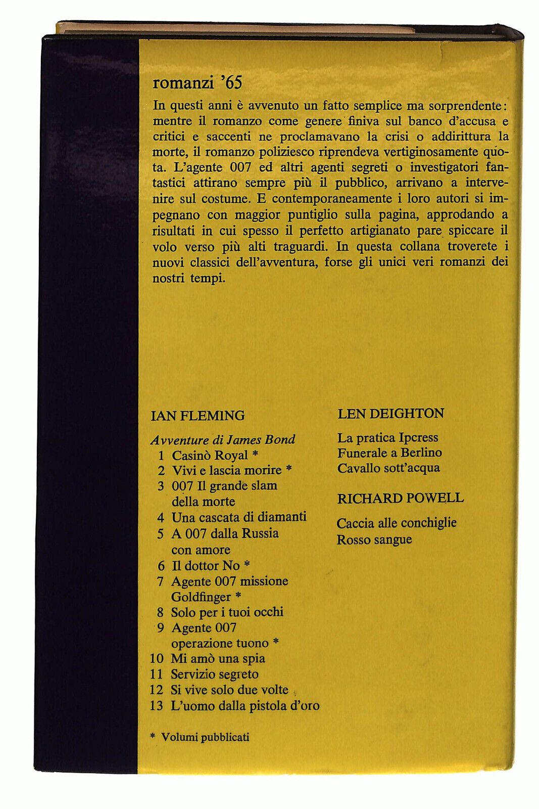 EBOND Operazione Tuono Fleming Garzanti 1965 Libro LI038902
