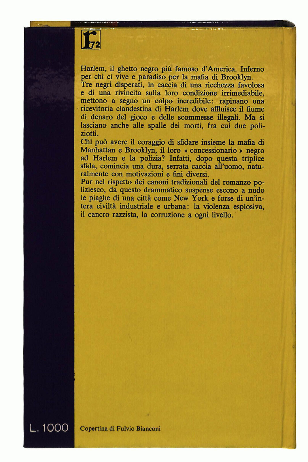EBOND Notte Di Caccia a Harlem Ferris Garzanti 1972 Libro LI038916
