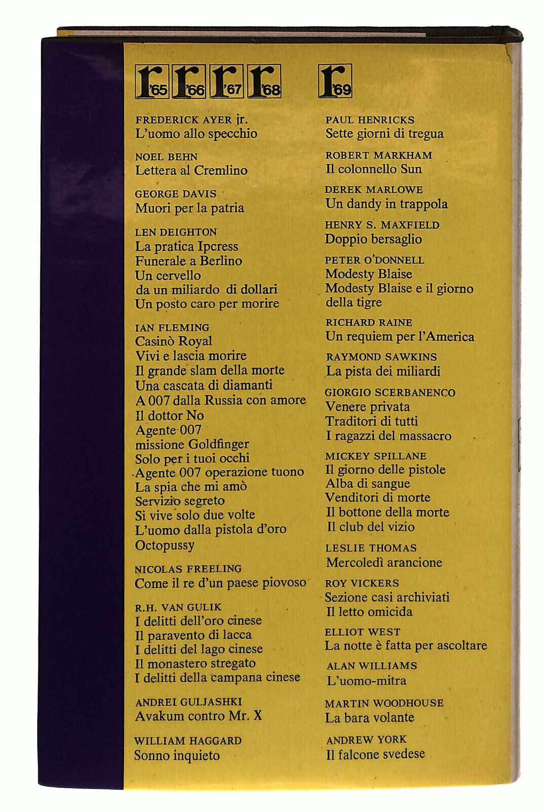 EBOND Il Club Del Vizio Spillane Garzanti 1969 Libro LI038926