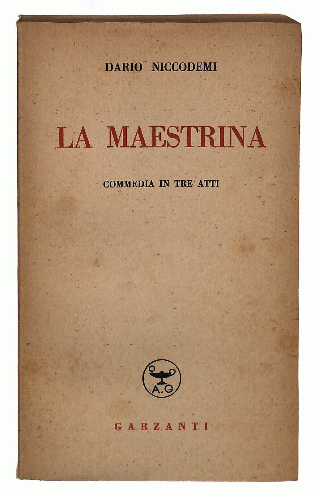 EBOND La Maestrina Niccodemi Garzanti Libro LI039068