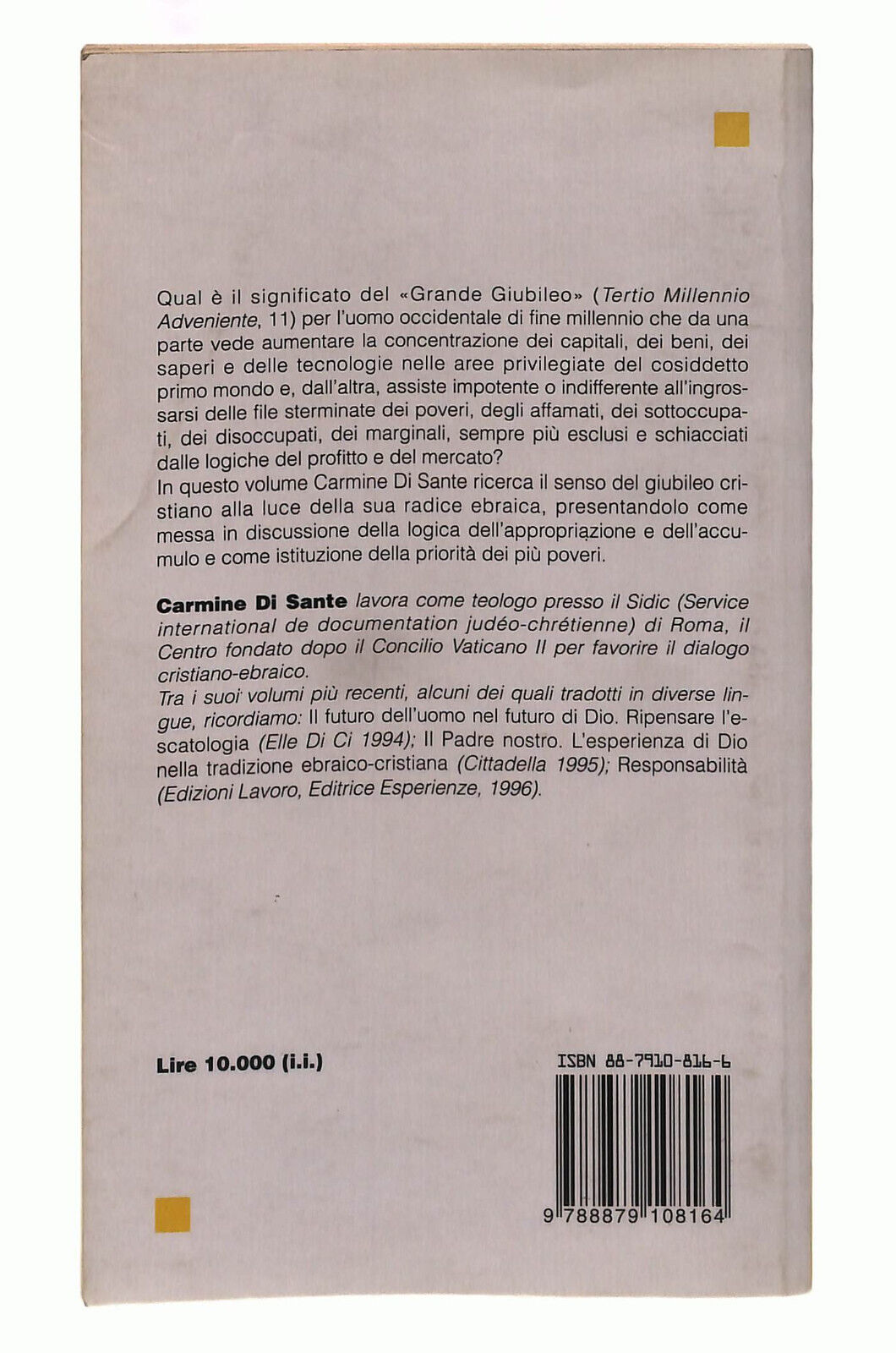 EBOND Duemila Il Grande Giubileo Carmine Di Sante Libro LI039190