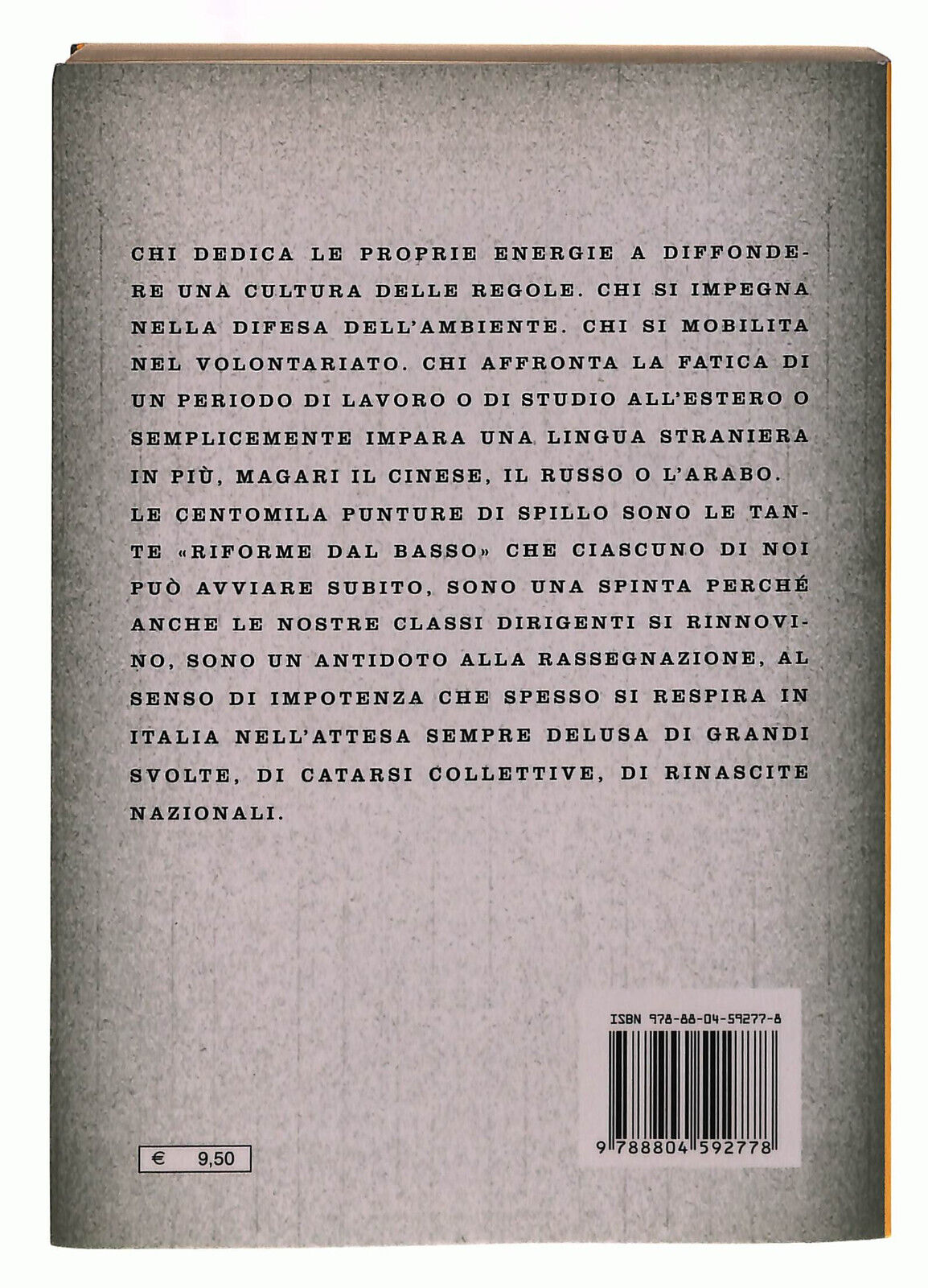 EBOND Centomila Punture Di Spillo Benedetti Rampini Mondadori Libro LI039196