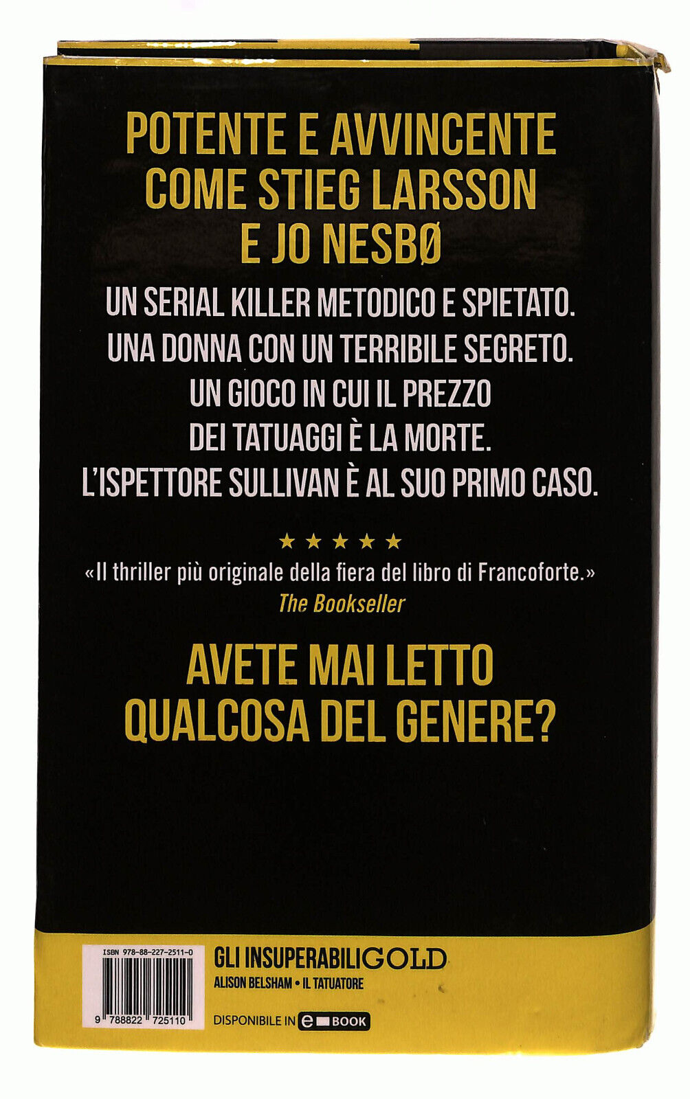 EBOND Il Tatuatore Belsham Newton Libro LI039234