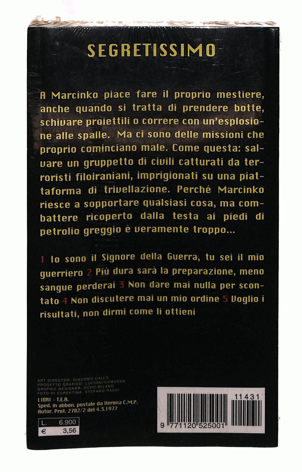 EBOND Segretissimo Plotone Echo 1431 Weisman Libro LI039301