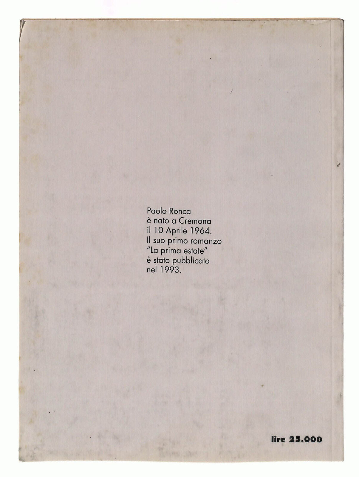 EBOND Itinerario Della Coscienza Ronca Agropolis Libro LI039364