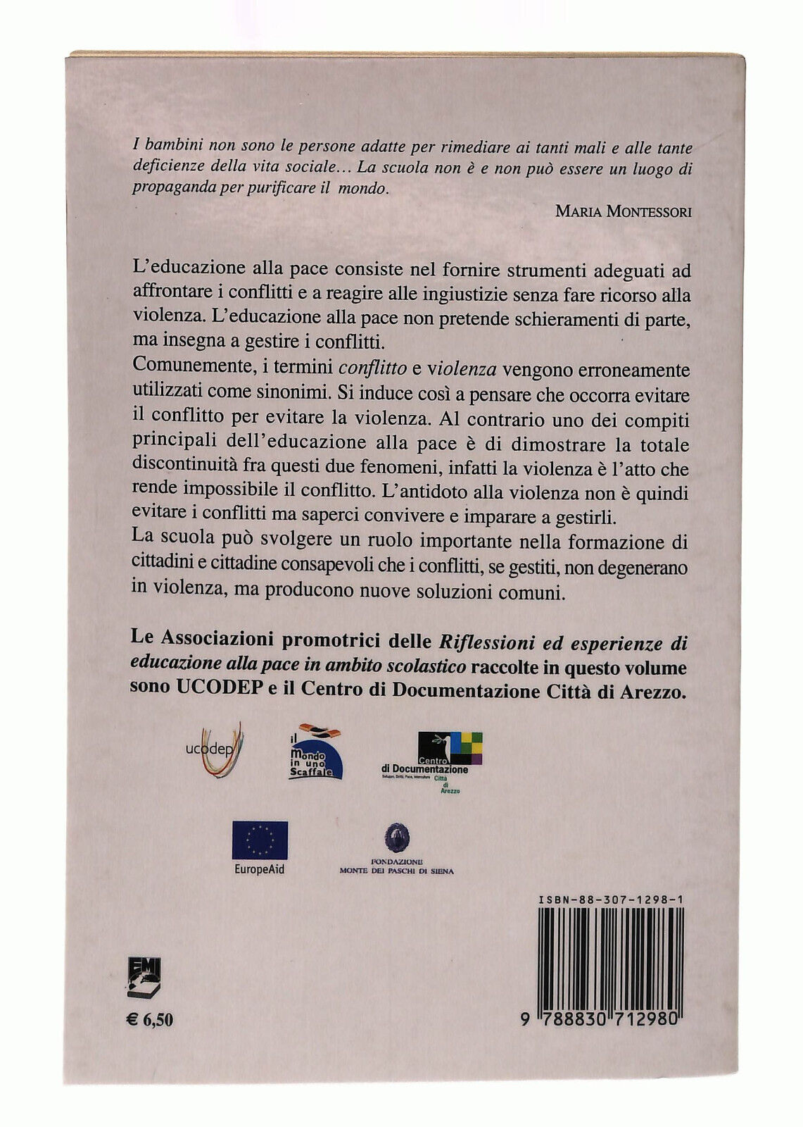 EBOND Pace Riflessioni Ed Esperienze Di Educazione Emi Libro LI039370