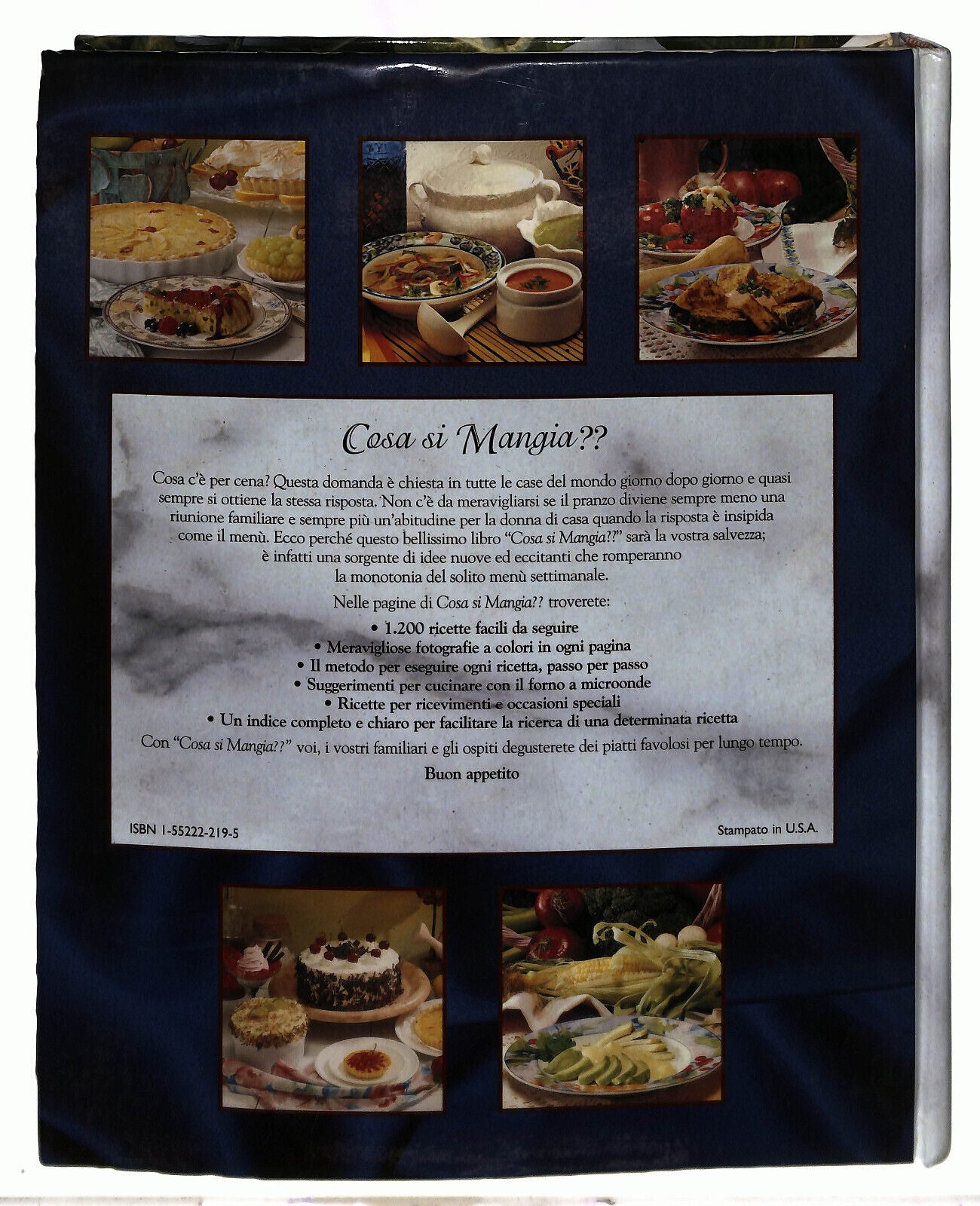 EBOND Cosa Si Mangia?1200 Ricette DS-max Libro LI039461