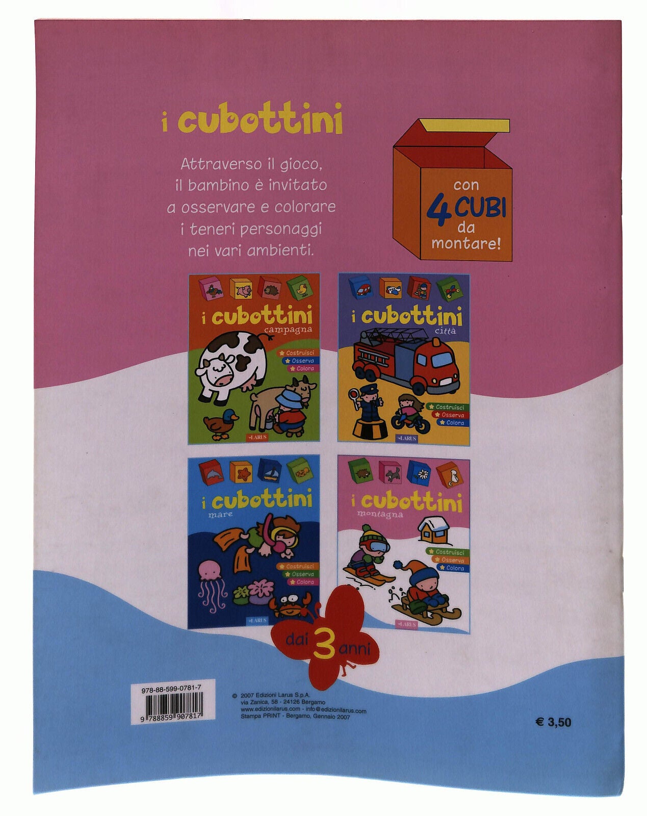 EBOND I Cubottini Montagna Larus Libro LI039489