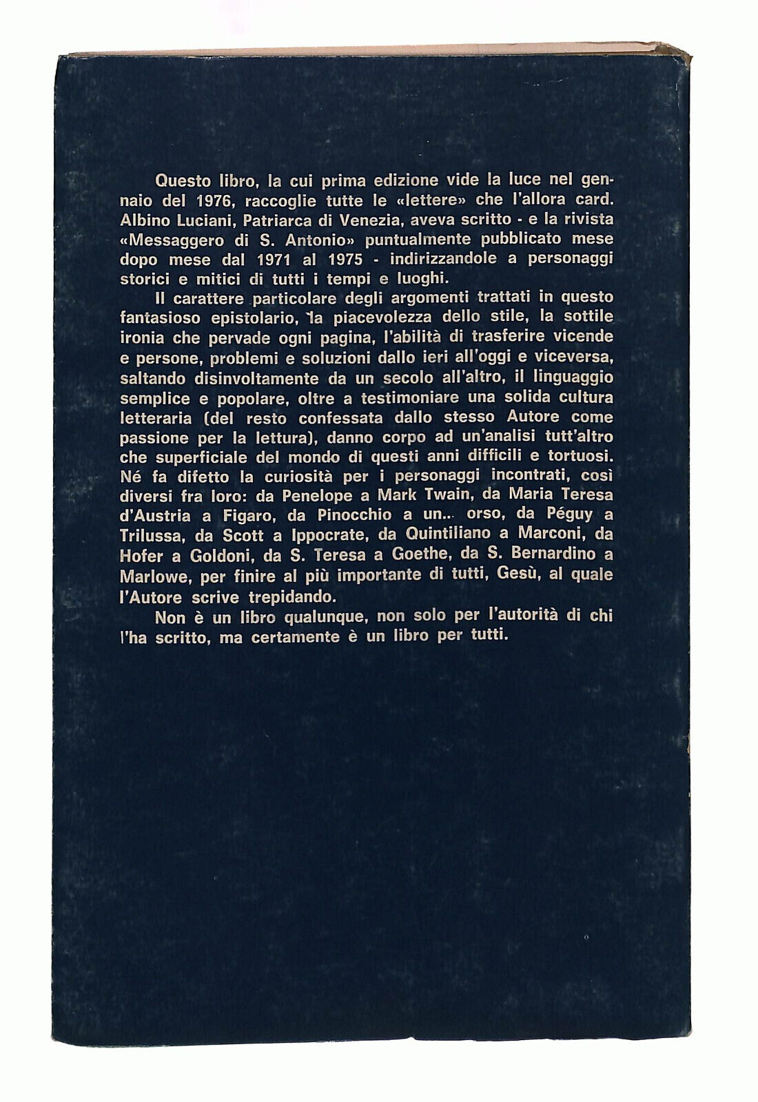 EBOND Albino Luciani Illustrissimi Edizioni Messaggero Libro LI039528