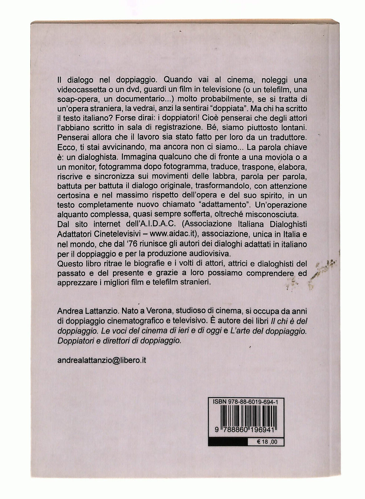 EBOND Il Dialogo Nel Doppiaggio Doppiatori e Adattatori Dialoghisti Libro LI039589