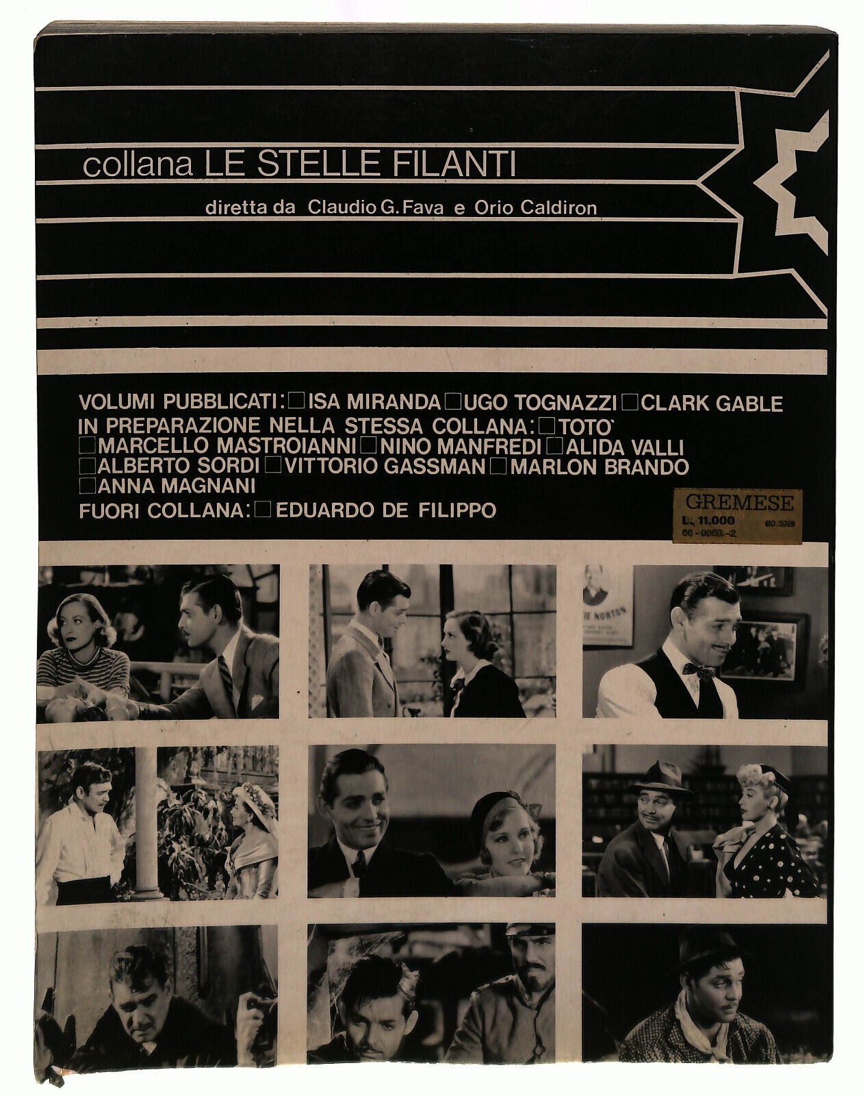 EBOND Gabe Essoe Tullio Kezich Clark Gable Gremese Libro LI039629