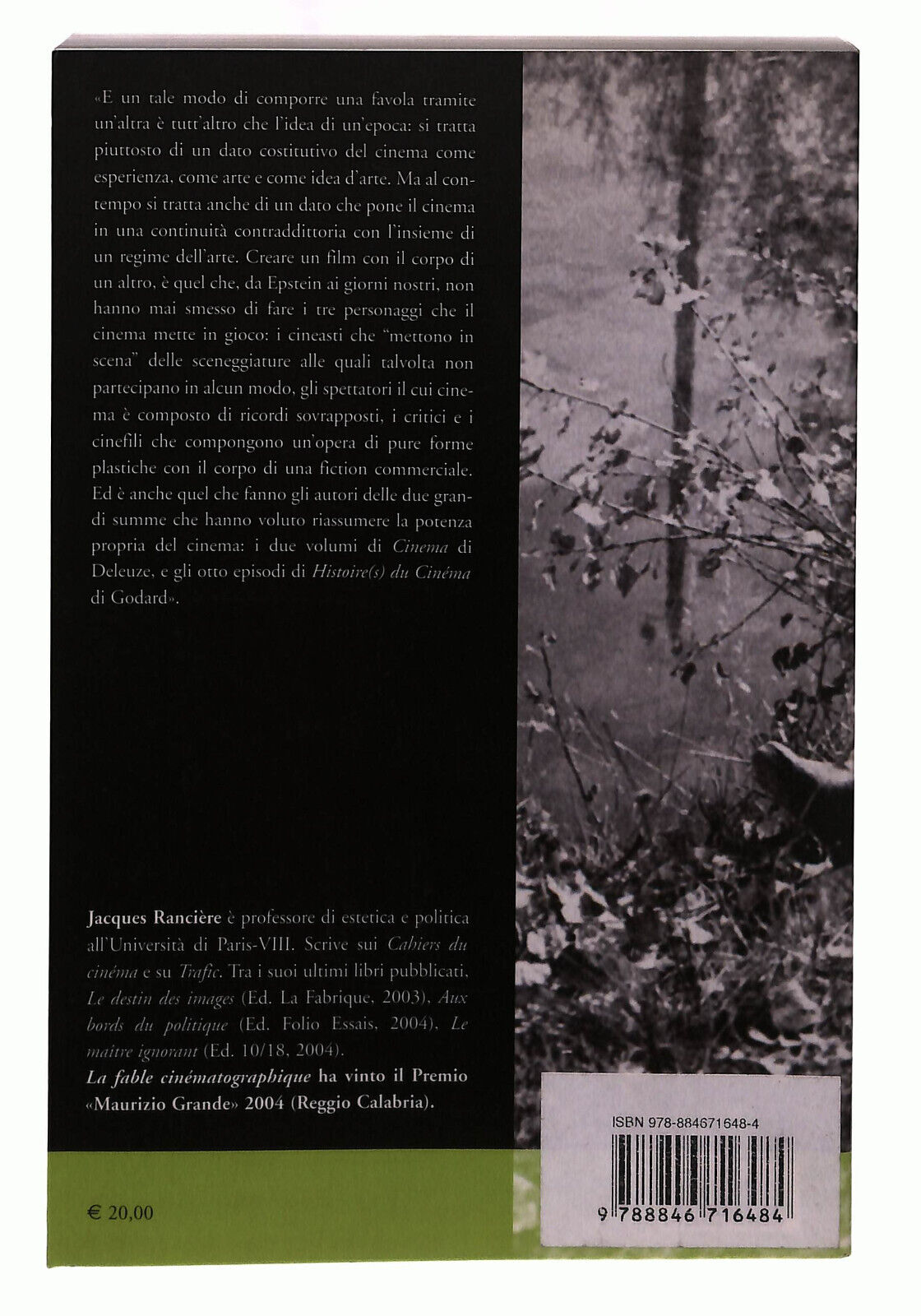 EBOND La Favola Cinematografica Ets Ranciere Libro LI039704