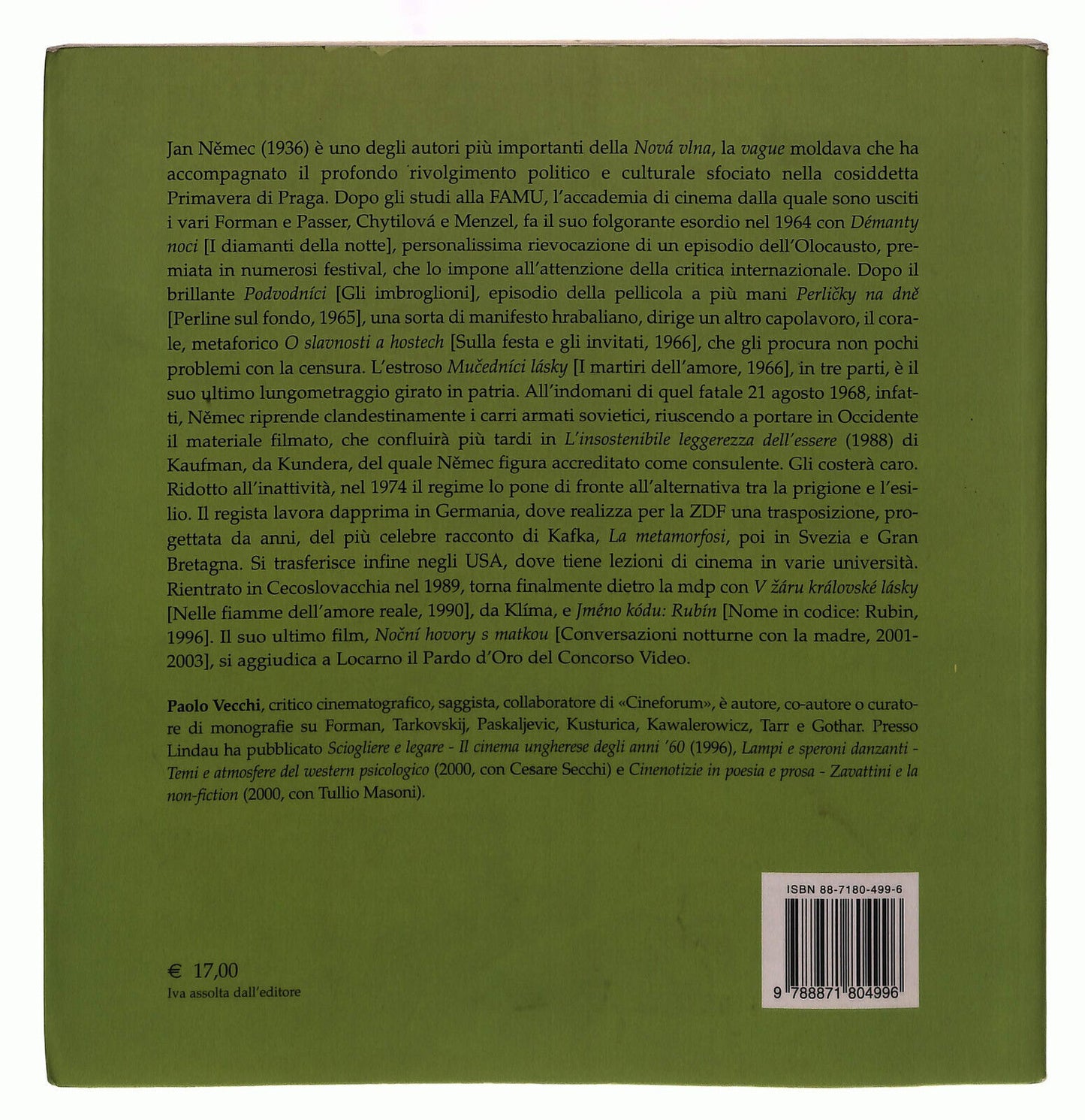 EBOND Jan Nemec Lindau Vecchi Libro LI039755