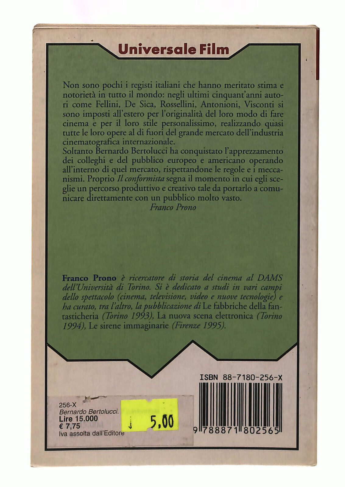 EBOND Bernardo Bertolucci. Il Conformista Lindau Prono Libro LI039795