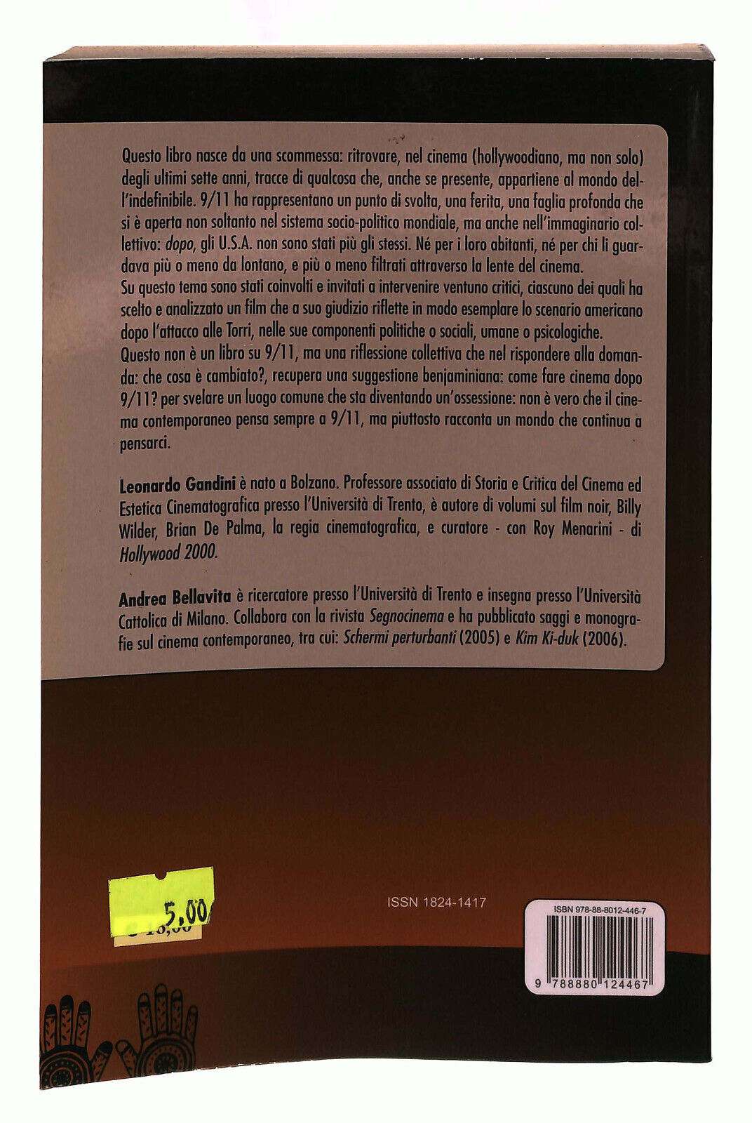EBOND Ventuno Per Undici. Far Cinema Dopo L'11 Settembre Le Mani Libro LI039848