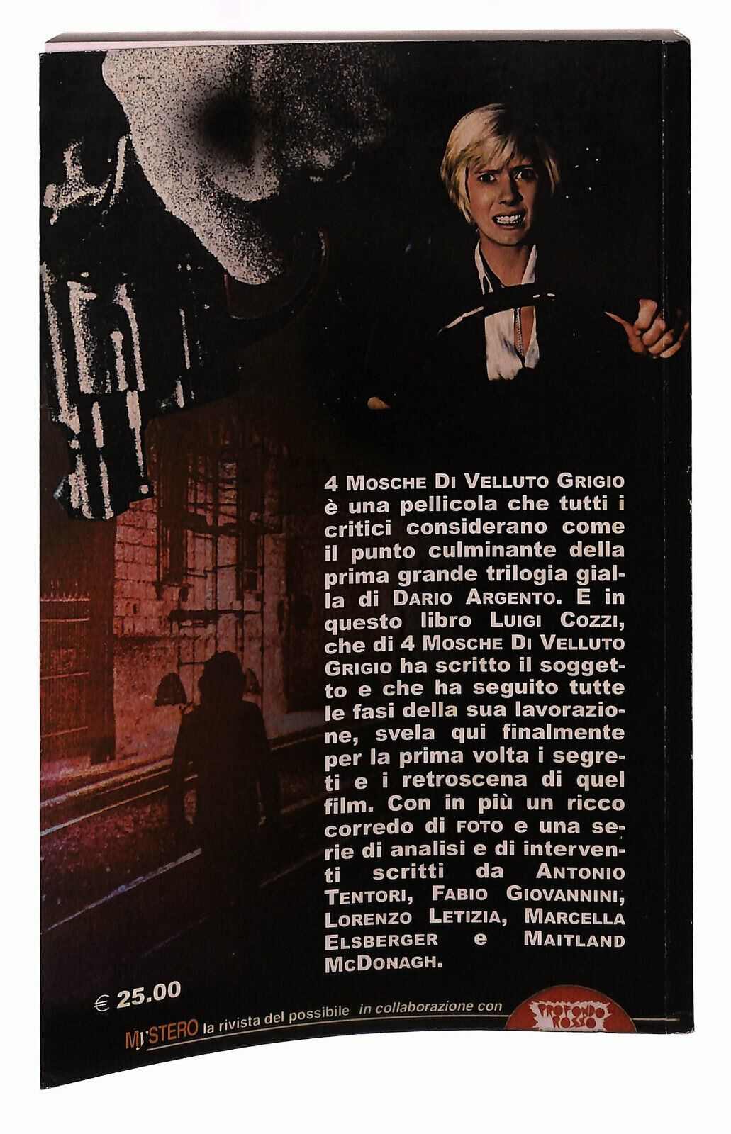 EBOND 4 Mosche Di Velluto Grigio Cozzi Profondo Rosso Libro LI039860