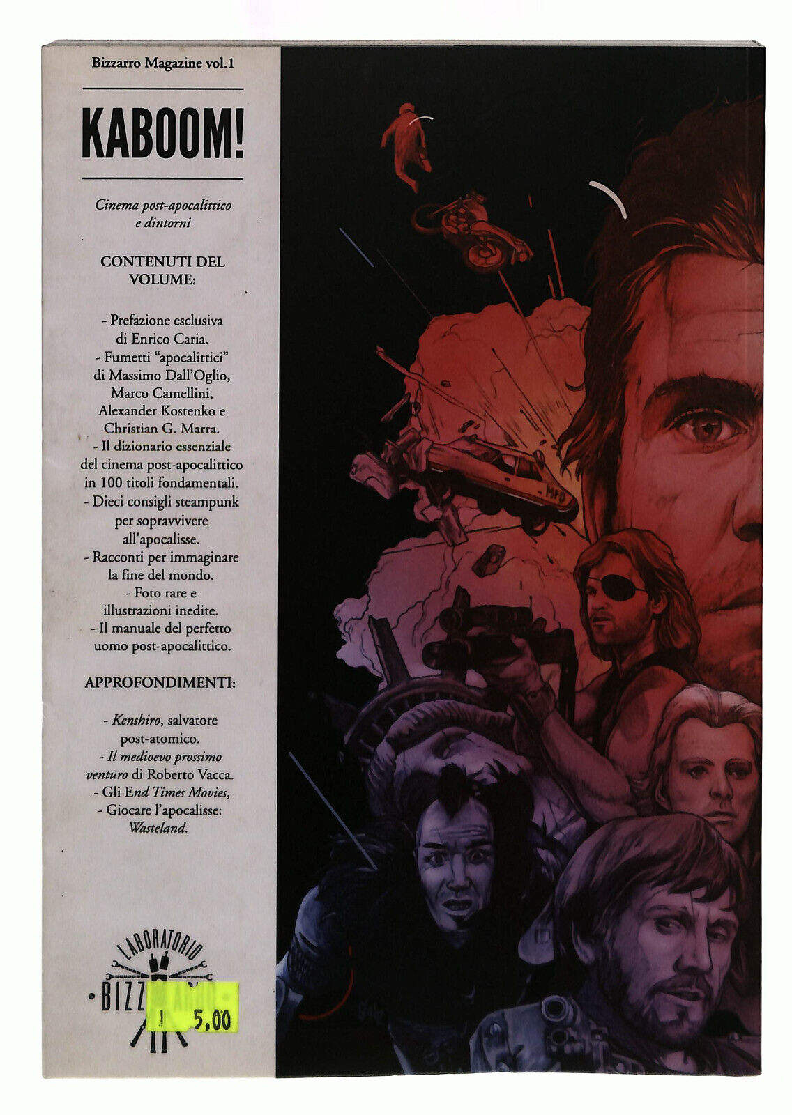 EBOND Kaboom. Cinema Post-apocalittico e Dintorni Vol 1 Libro LI039881