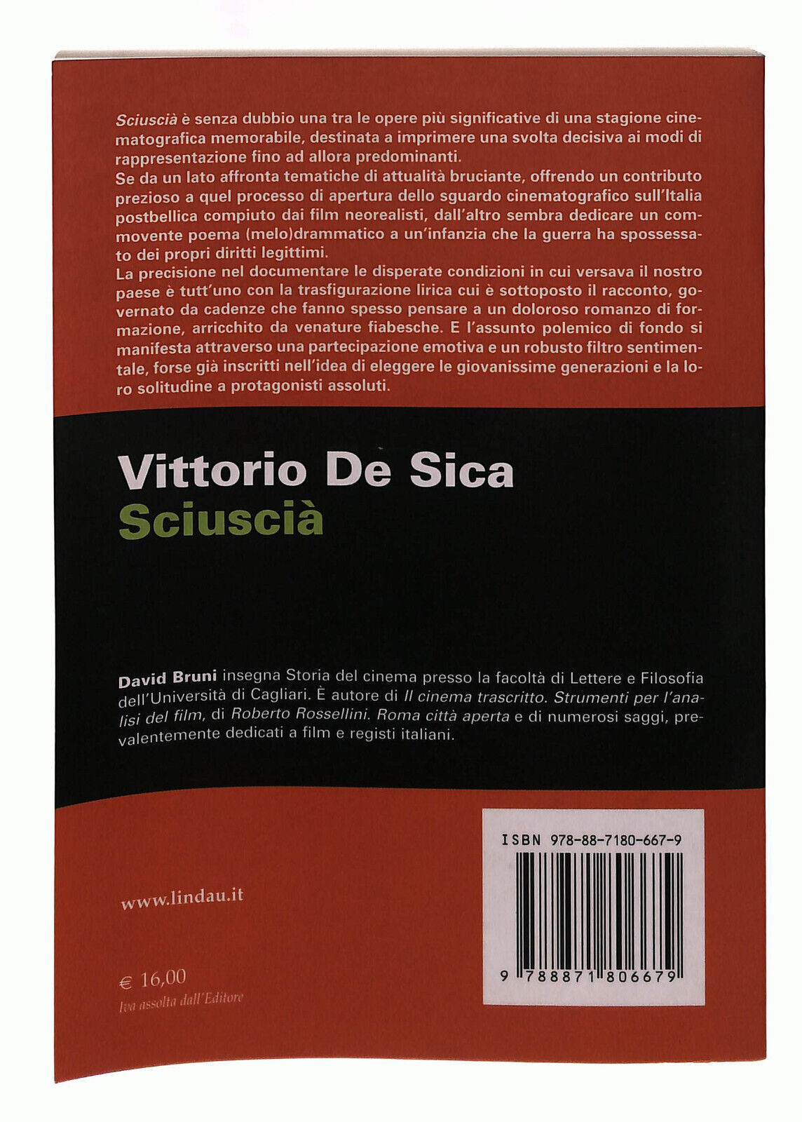 EBOND Vittorio De Sica. Sciuscia Lindau Bruni Libri Libro LI039986