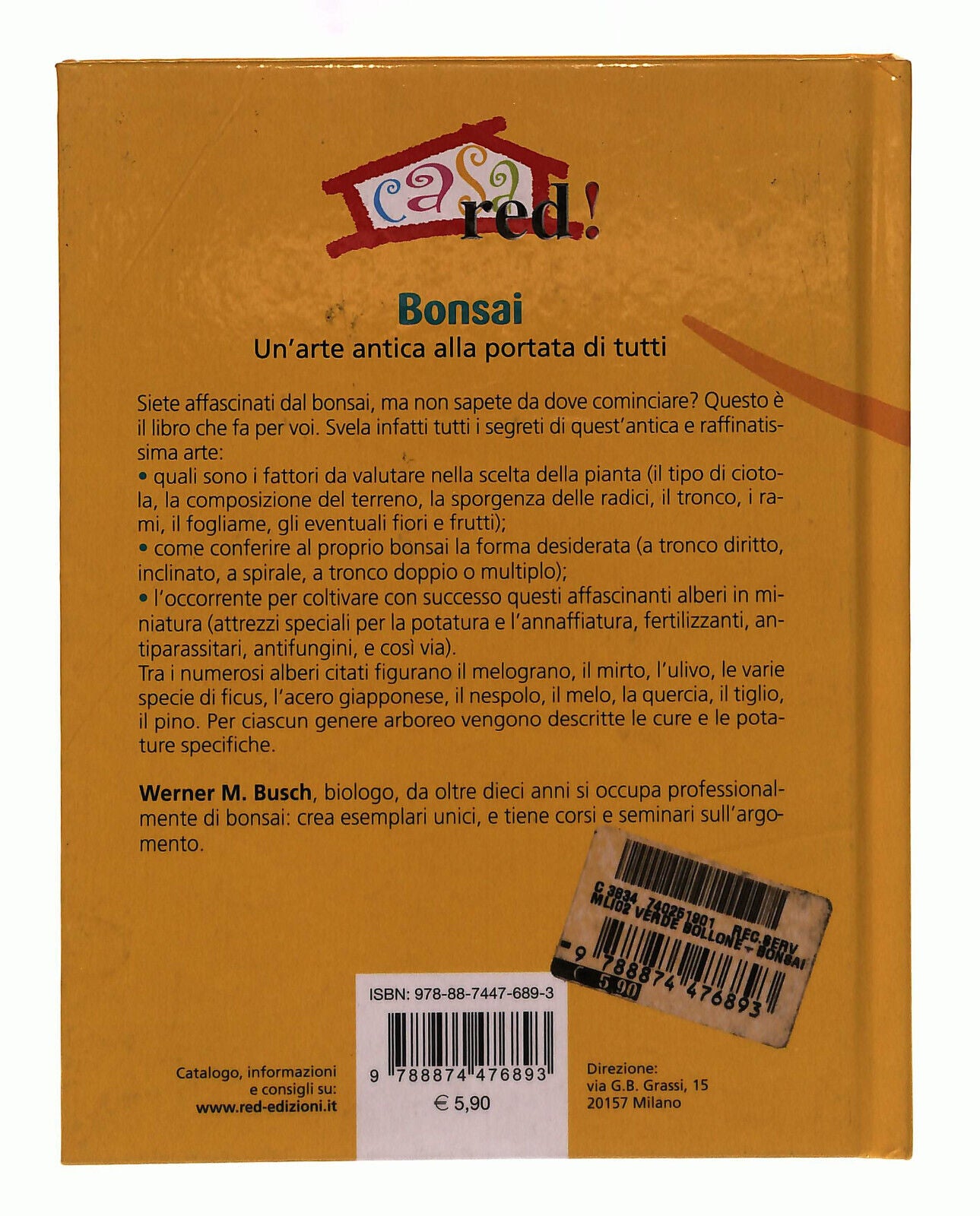 EBOND Casa Red Bonsai Busch Libro LI040079